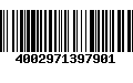 Código de Barras 4002971397901