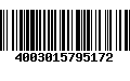 Código de Barras 4003015795172