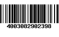 Código de Barras 4003082902398