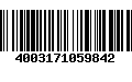 Código de Barras 4003171059842