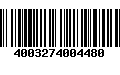 Código de Barras 4003274004480