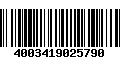 Código de Barras 4003419025790