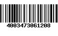 Código de Barras 4003473061208