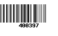 Código de Barras 400397