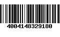 Código de Barras 4004148329180