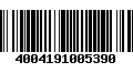 Código de Barras 4004191005390