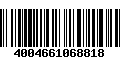 Código de Barras 4004661068818