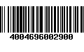 Código de Barras 4004696002900