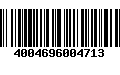 Código de Barras 4004696004713