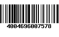 Código de Barras 4004696007578