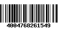 Código de Barras 4004768261549