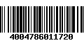 Código de Barras 4004786011720