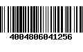 Código de Barras 4004806041256