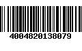 Código de Barras 4004820138079