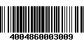 Código de Barras 4004860003009