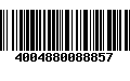 Código de Barras 4004880088857