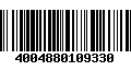 Código de Barras 4004880109330