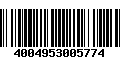 Código de Barras 4004953005774