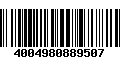 Código de Barras 4004980889507