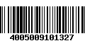 Código de Barras 4005009101327