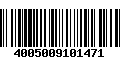 Código de Barras 4005009101471