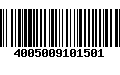 Código de Barras 4005009101501