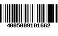 Código de Barras 4005009101662