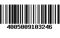 Código de Barras 4005009103246