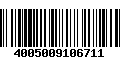 Código de Barras 4005009106711