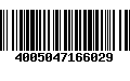 Código de Barras 4005047166029