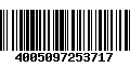 Código de Barras 4005097253717