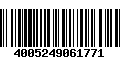 Código de Barras 4005249061771