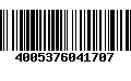 Código de Barras 4005376041707