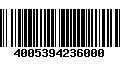 Código de Barras 4005394236000