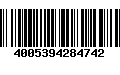 Código de Barras 4005394284742