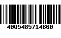 Código de Barras 4005485714660