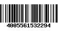 Código de Barras 4005561532294