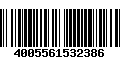 Código de Barras 4005561532386