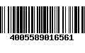 Código de Barras 4005589016561