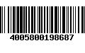 Código de Barras 4005800198687