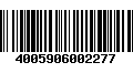 Código de Barras 4005906002277