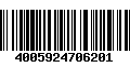 Código de Barras 4005924706201