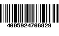 Código de Barras 4005924706829