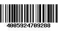 Código de Barras 4005924709288