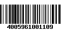 Código de Barras 4005961001109