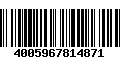 Código de Barras 4005967814871