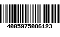 Código de Barras 4005975086123