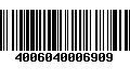 Código de Barras 4006040006909