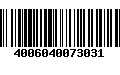 Código de Barras 4006040073031