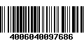 Código de Barras 4006040097686